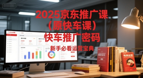 2025京东推广课(原快车课)解锁京东快车推广密码,新手必看运营宝典-极光网创