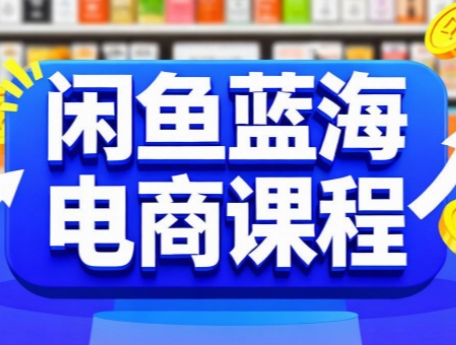 闲鱼蓝海电商课程-极光网创