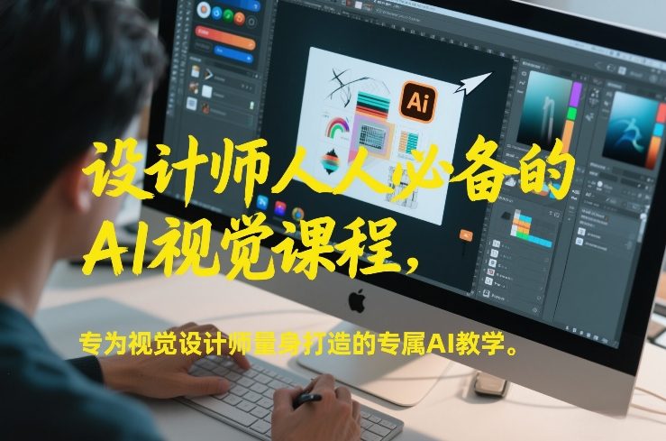 设计师人人必备的AI视觉课程,专为视觉设计师量身打造的专属AI教学-极光网创