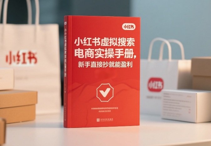 小红书​⁠‬​​⁠​‌​‬​⁠​‬‍‍‌​​​‬‌‍⁠​​​‌​⁠⁠​‬​​‬​​​​‌​‍虚拟搜索电商实操手册，新手直接抄就能盈利-极光网创