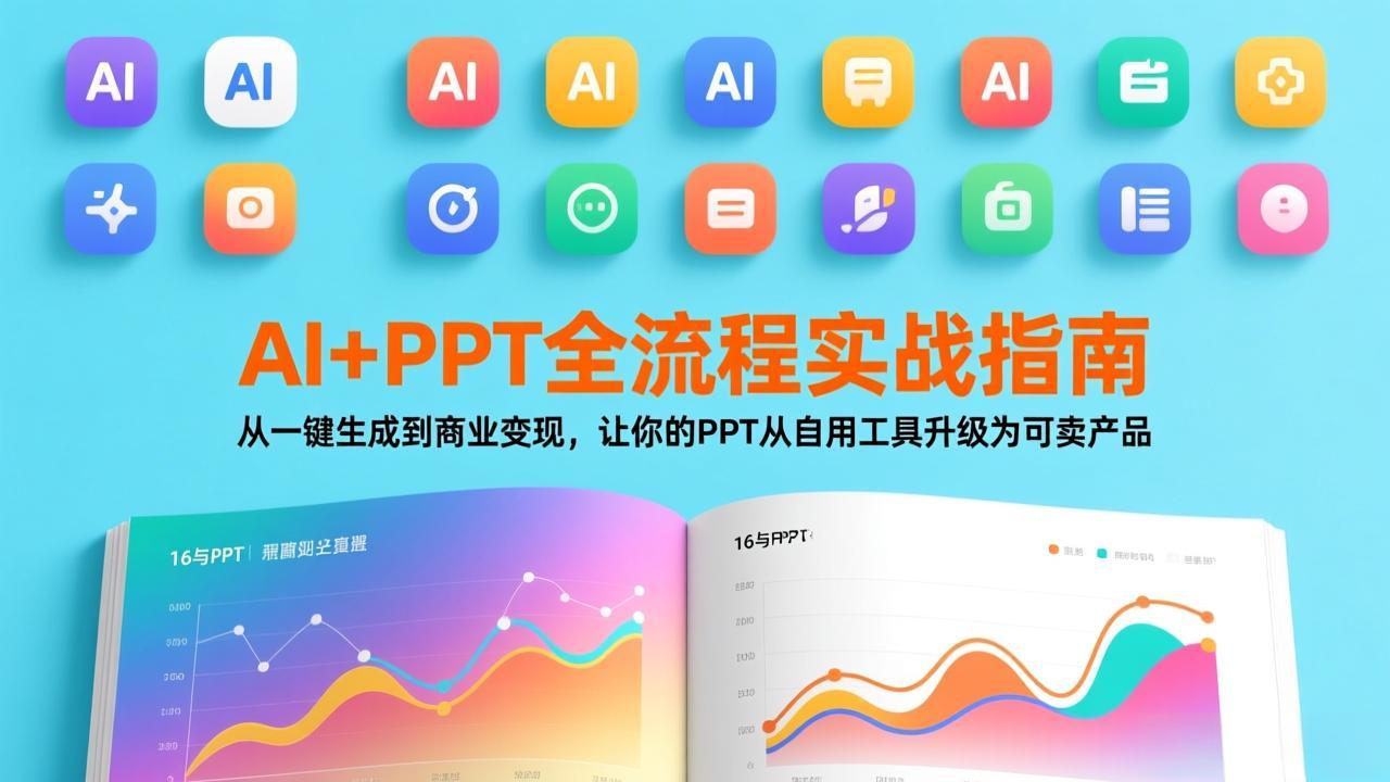 AI+PPT全流程实战指南：从一键生成到商业变现，让你的PPT从自用工具升级为可卖产品-极光网创