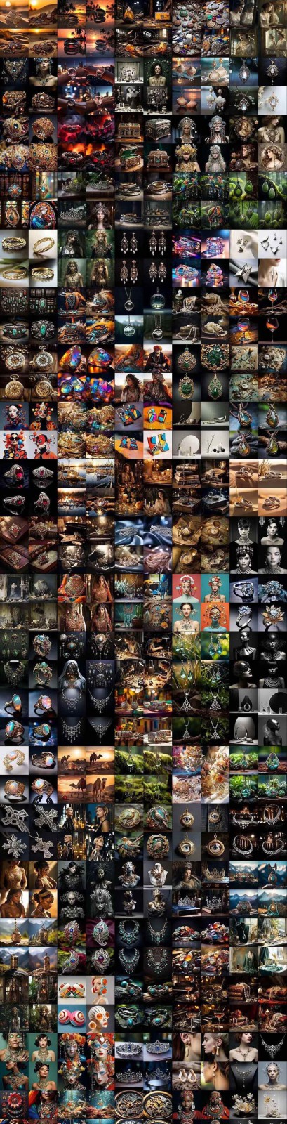 图片[7]-463个Midjourney珠宝摄影提示词：覆盖全品类珠宝，AI设计秒出专业效果-极光网创